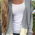 Gray Ruffle Cardiagn T-Shirts, Hoodie, Sweatshirt | CiraTrend.com