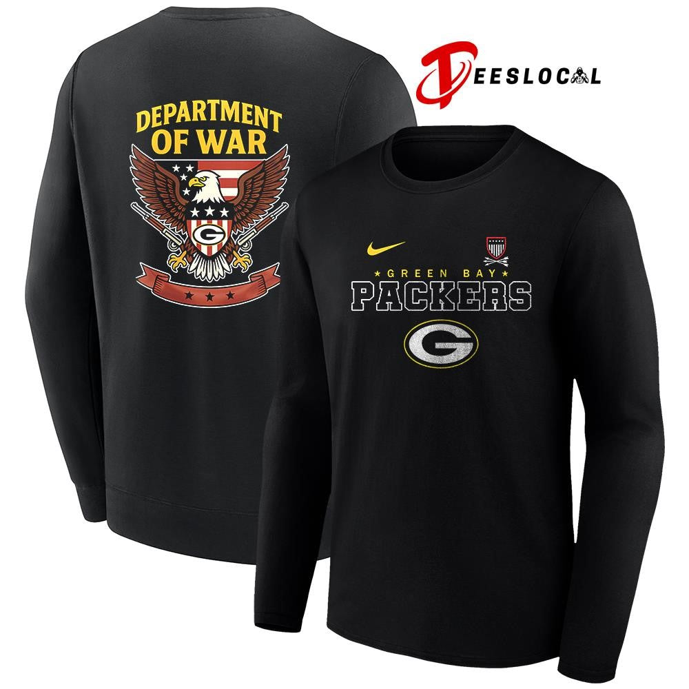 Green Bay Packers Department of War eagle shirt