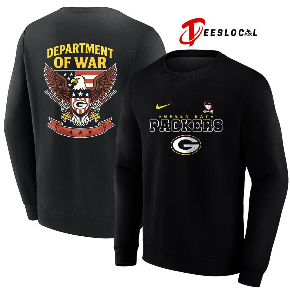 Green Bay Packers Department of War eagle shirt