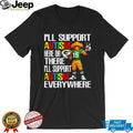 Green Bay Packers Mascot Cheesehead Autism Awareness Support T Shirt