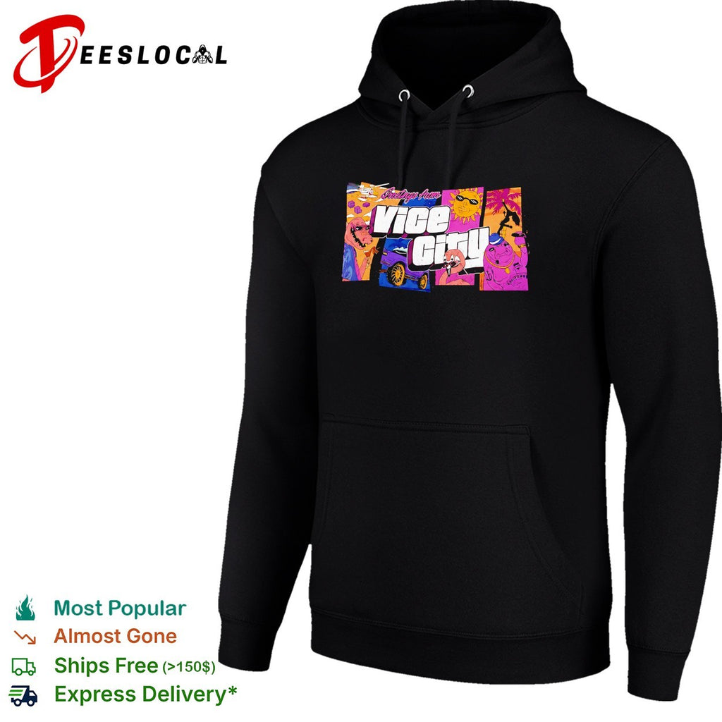 Greetings from Vice City postcard shirt