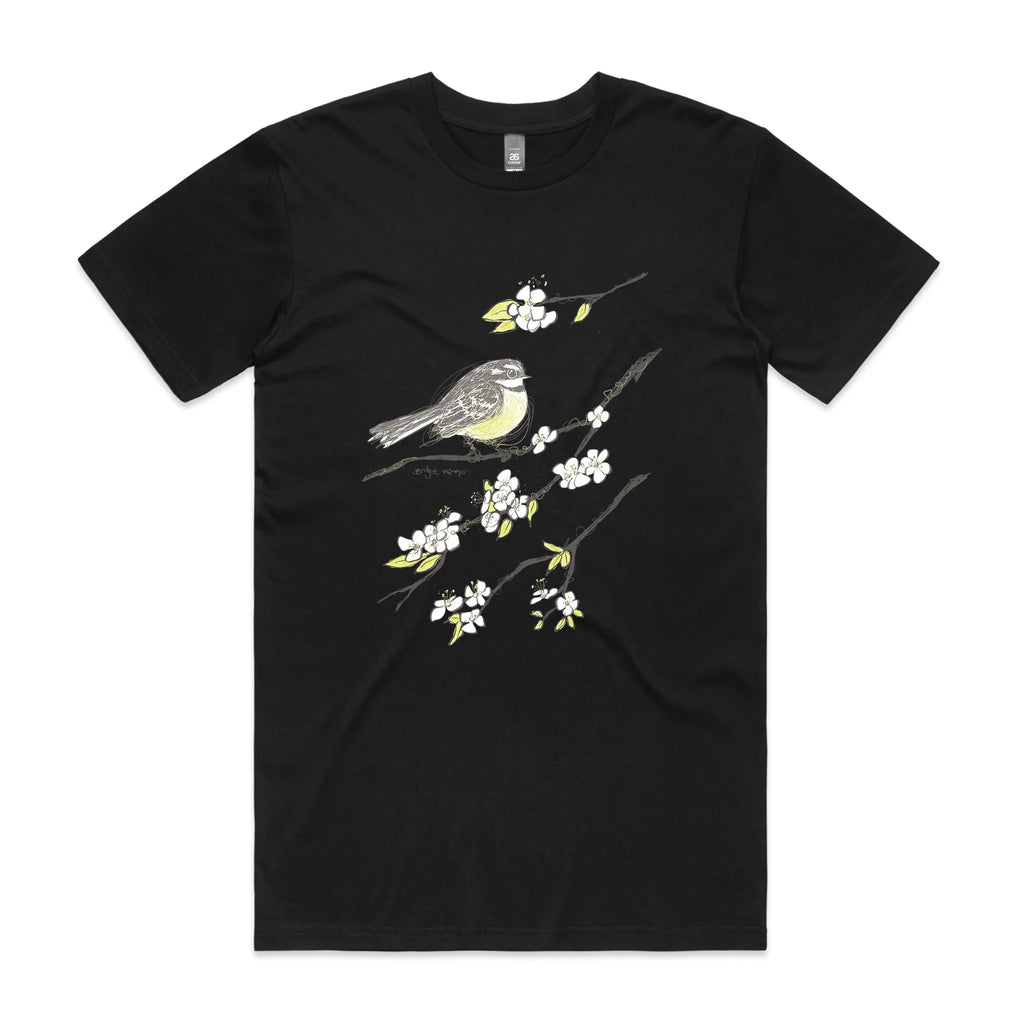 Grey Fantail Tee Hoodie, Sweatshirt | CiraTrend.com (Image 2)