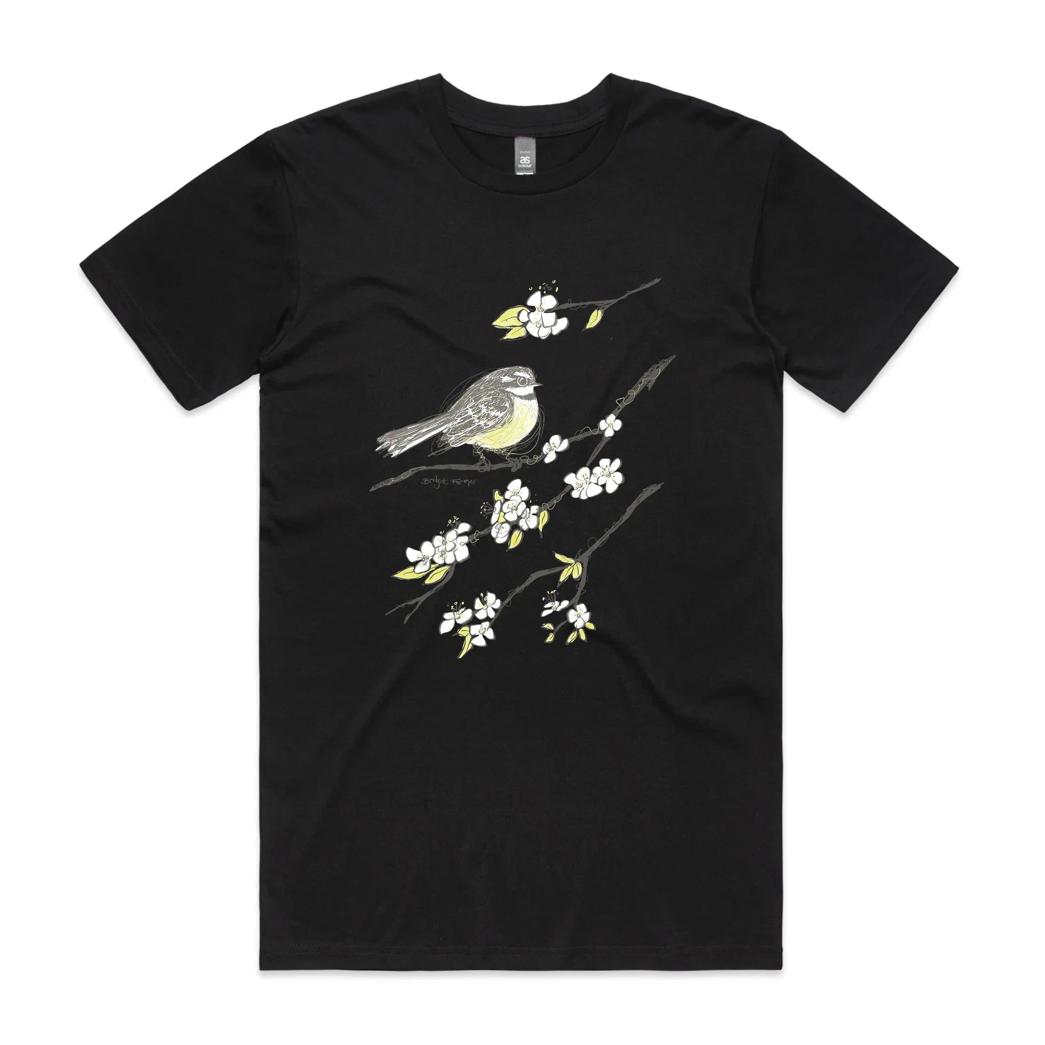 Grey Fantail Tee Hoodie, Sweatshirt | CiraTrend.com (Image 2)