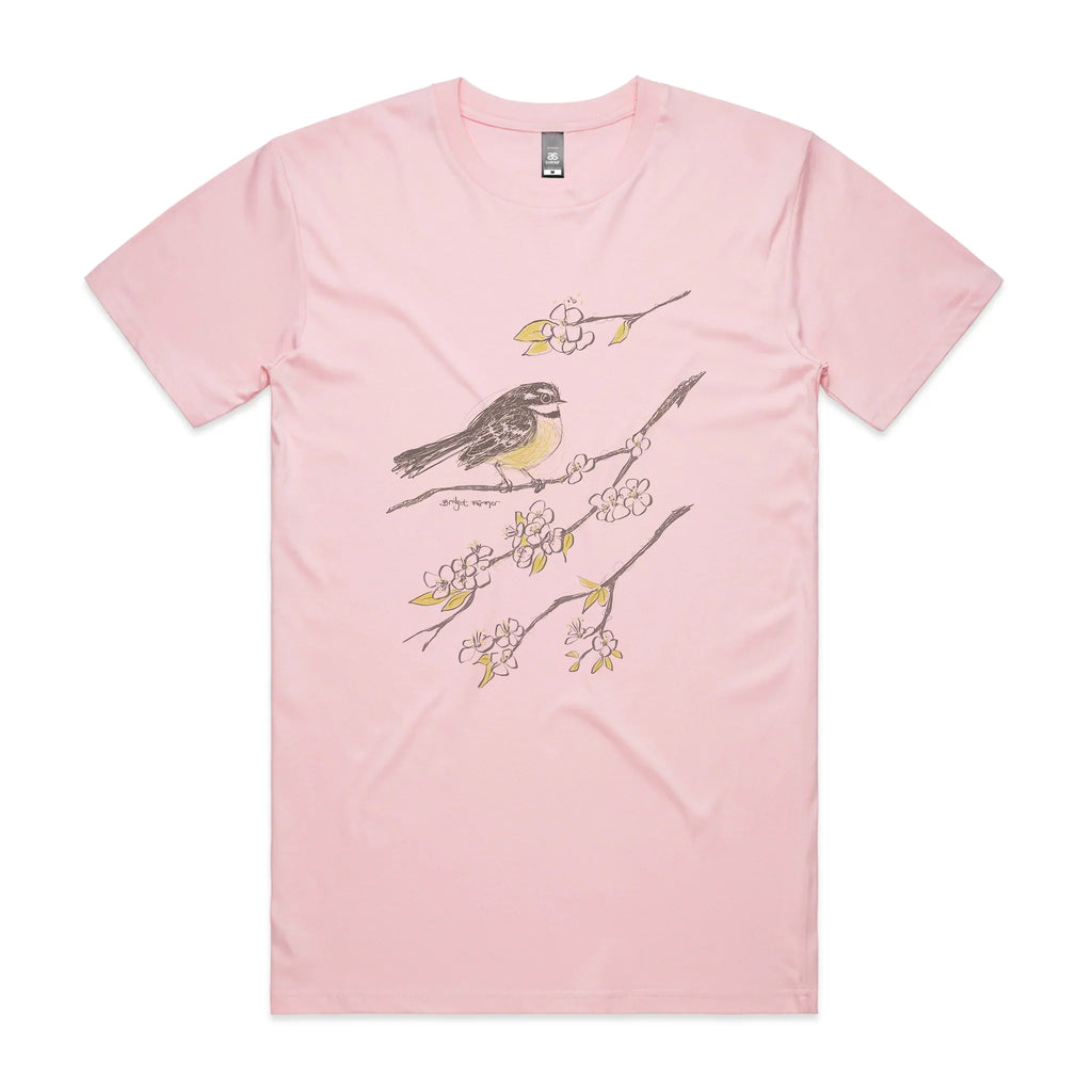 Grey Fantail Tee Hoodie, Sweatshirt | CiraTrend.com (Image 3)