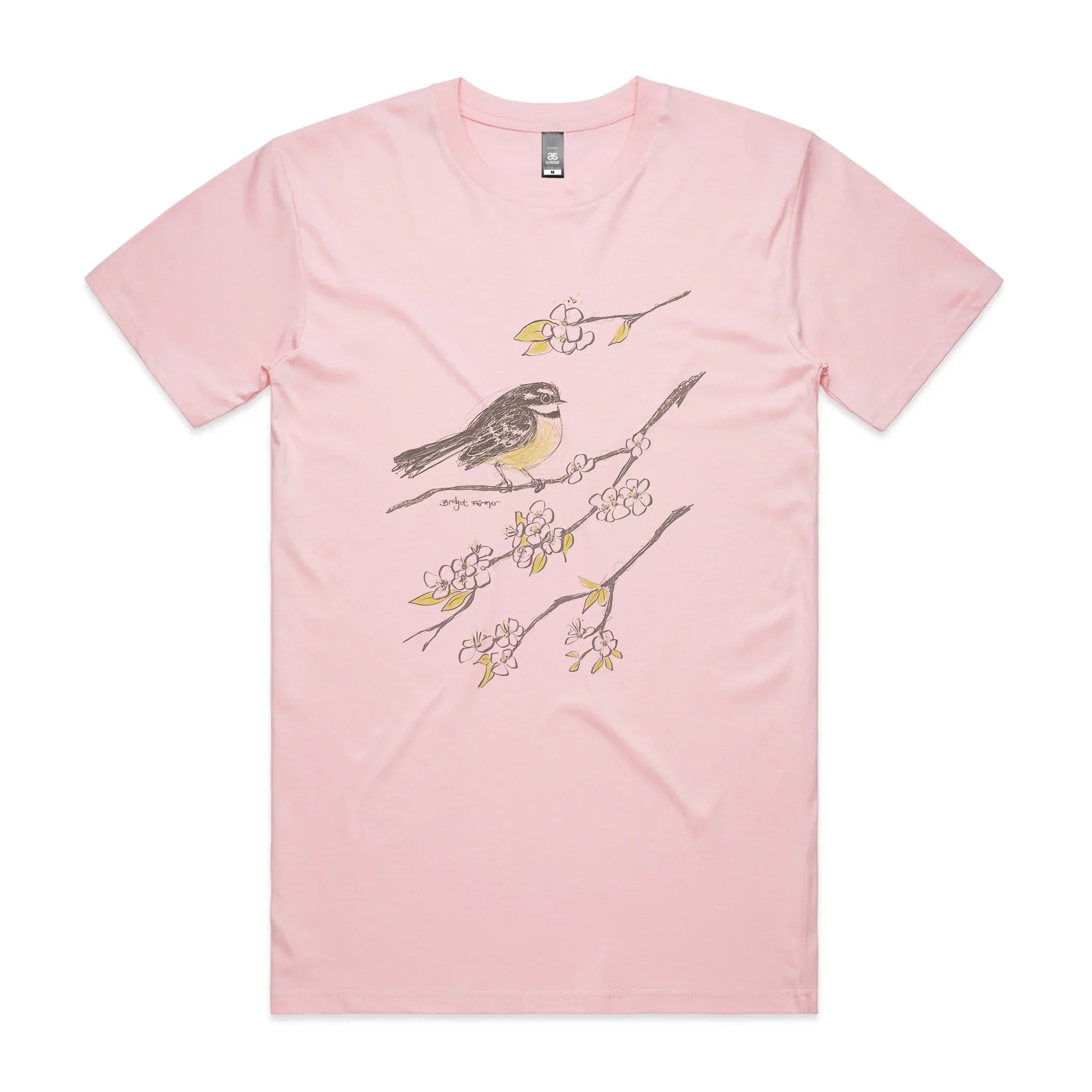 Grey Fantail Tee Hoodie, Sweatshirt | CiraTrend.com (Image 3)