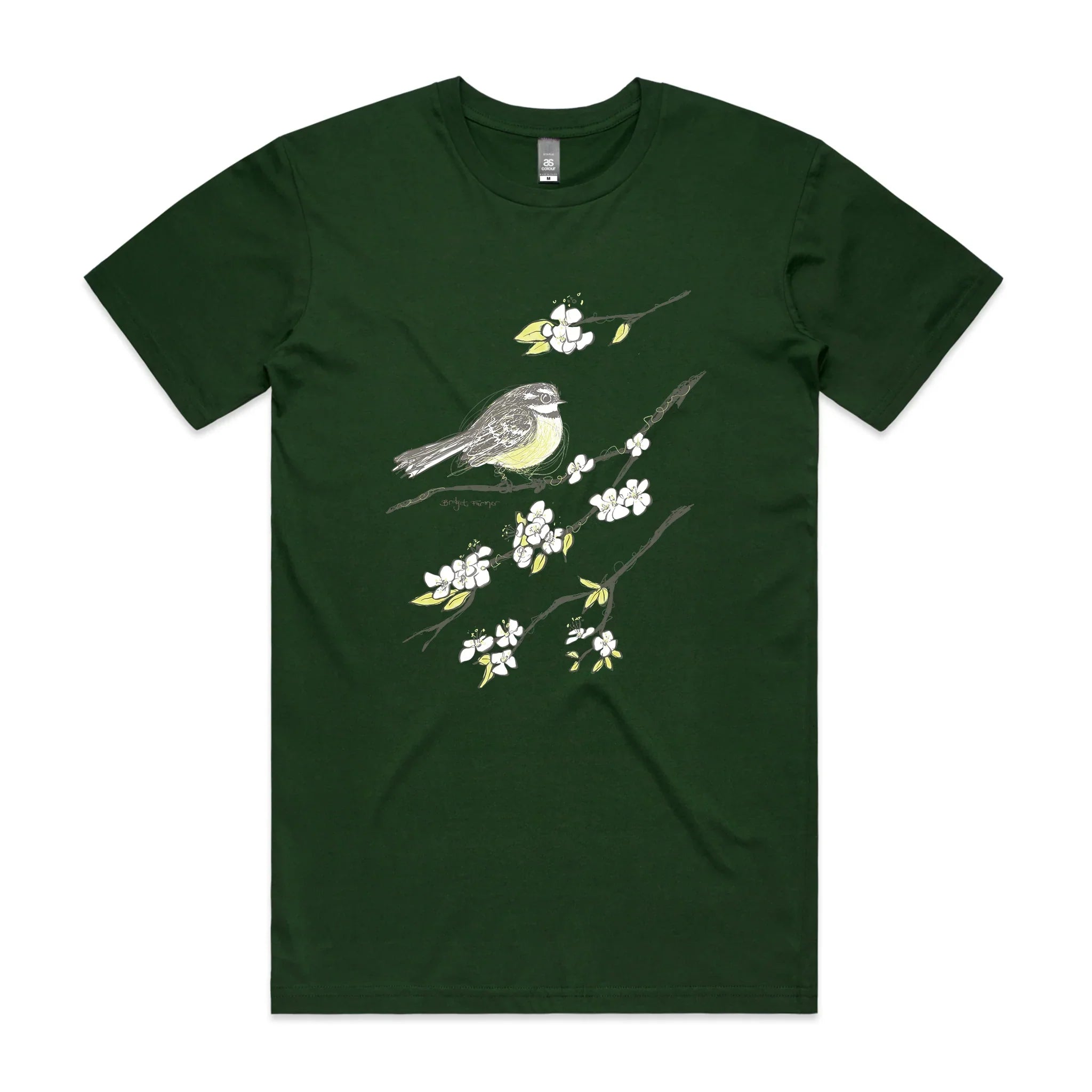 Grey Fantail Tee Hoodie, Sweatshirt | CiraTrend.com (Image 4)