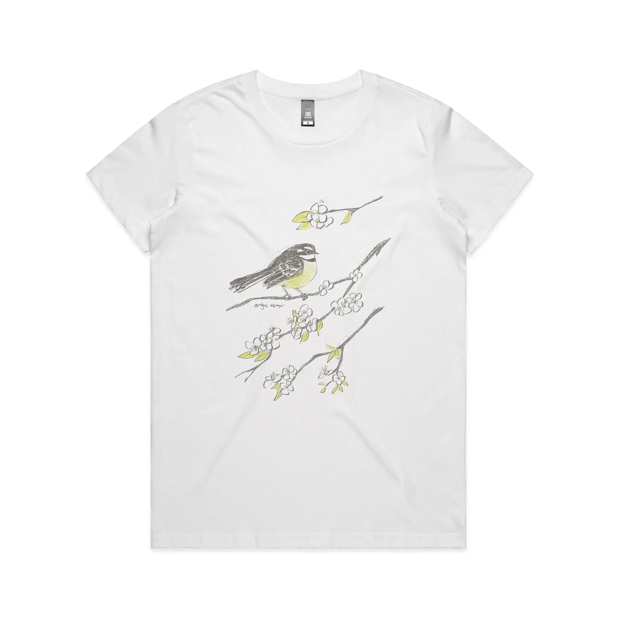Grey Fantail Tee Hoodie, Sweatshirt | CiraTrend.com (Image 5)