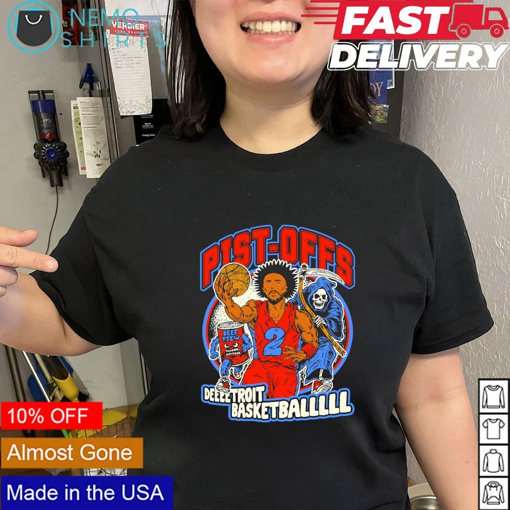 Grim Reaper Cade Cunningham Detroit Pistons player Pist-Offs shirt
