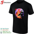 Grim reaper holding scythe art of war fire shirt