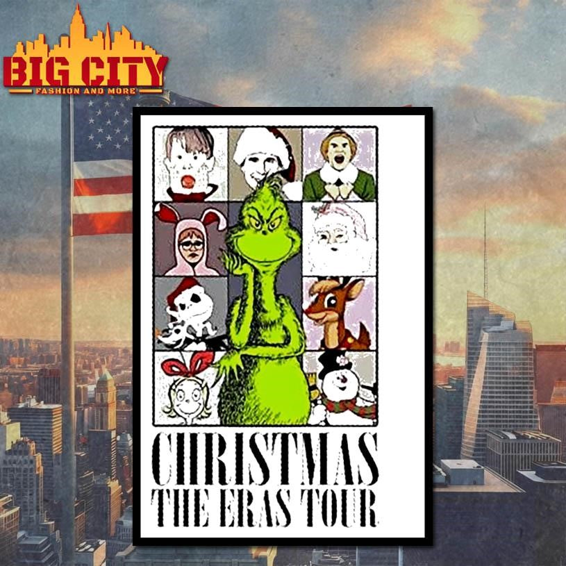 Grinch Christmas Eras Tour Shirt