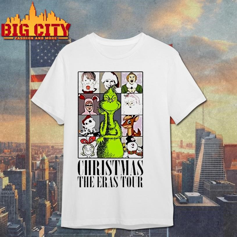 Grinch Christmas Eras Tour Shirt