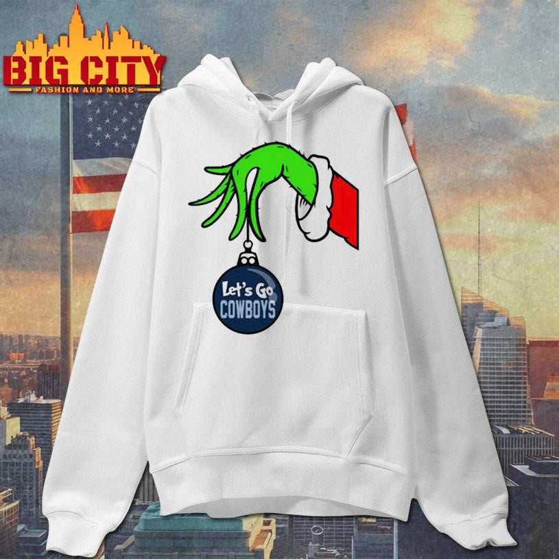 Grinch Cowboys Christmas Shirt