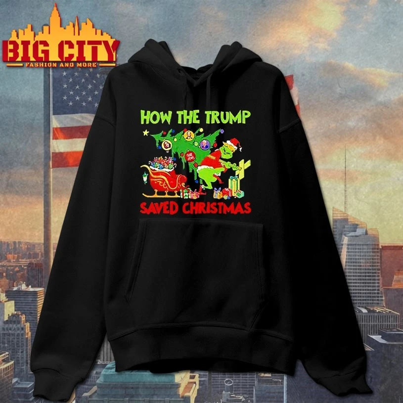 Grinch How The Trump Saved Christmas shirt