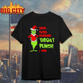 Grinch Rock paper scissors throat punch I win shirt