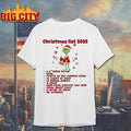 Grinch Santa Christmas list 2025 a fucking break wine people to use common sense 10 hours of sleep Christmas shirt