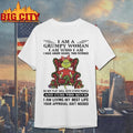 Grinch Santa I am a grumpy woman I am who I am I have anger issues thin patience do not play well with stupid Christmas shirt