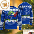 Grinch Stole Kentucky Wildcats NCAA Funny Xmas 2023 Gift For Holiday Ugly Christmas Sweater
