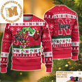 Grinch Stole Nebraska Cornhuskers NCAA Funny Xmas 2023 Gift For Holiday Ugly Christmas Sweater