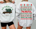 Griswold Family Tree Farm Sweatshirt, Funny Quotes Christmas Tee Shirt, National Lampoon's Christmas Vacation Shirt Hoodie
