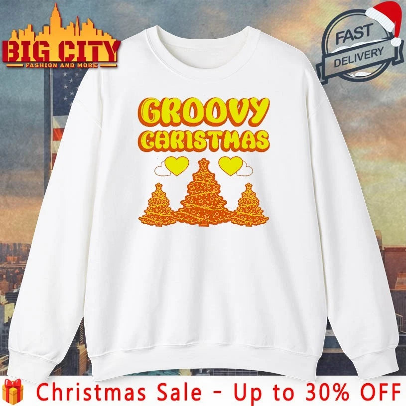 Groovy Christmas Retro shirt