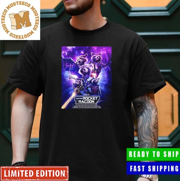 Guardians Of The Galaxy Vol 3 Captain Rocket Racoon Hero Of The Trilogy Classic T-Shirt