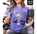 Guest Check Halloween Shirt Comfort Colors, Trendy Black Cat Tshirt Hoodie, Sweatshirt | CiraTrend.com