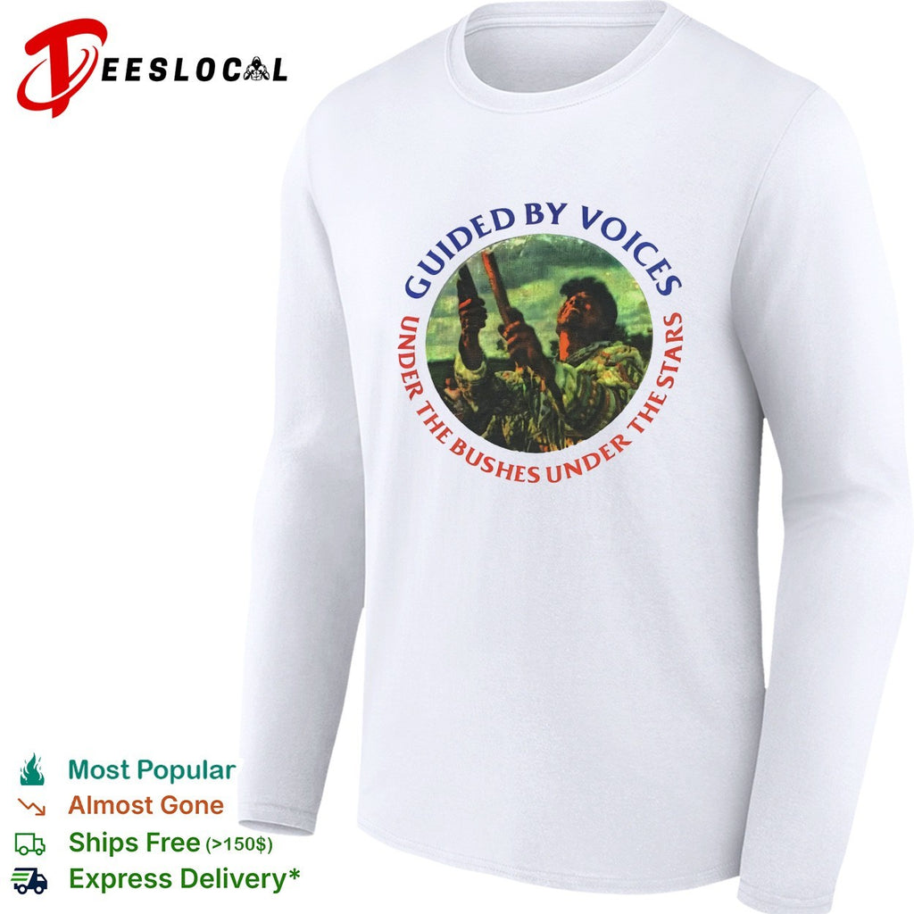 Guided By Voices under the bushes under the stars white shirt