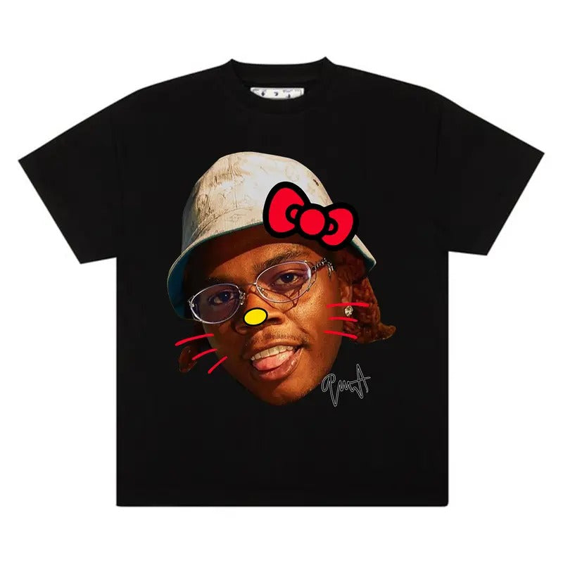 Gunnaaa Kitty Big Face Tee Shirt - Perfect for Everyday Street Style Hoodie, Sweatshirt | CiraTrend.com