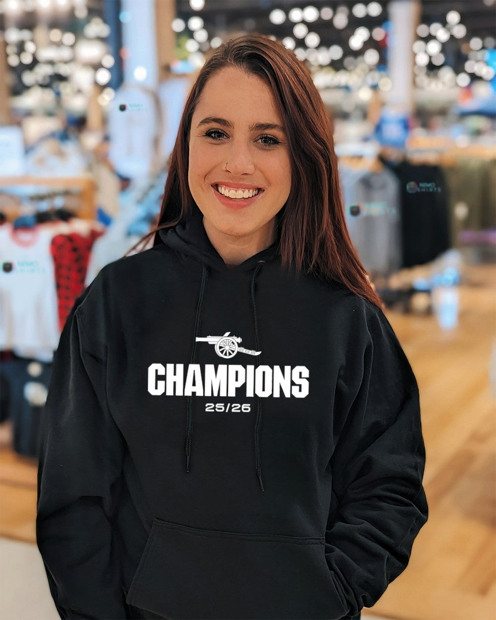 Gunner Arsenal champions 25 26 shirt