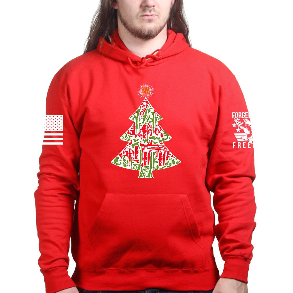 2A Christmas Tree Hoodie Style001