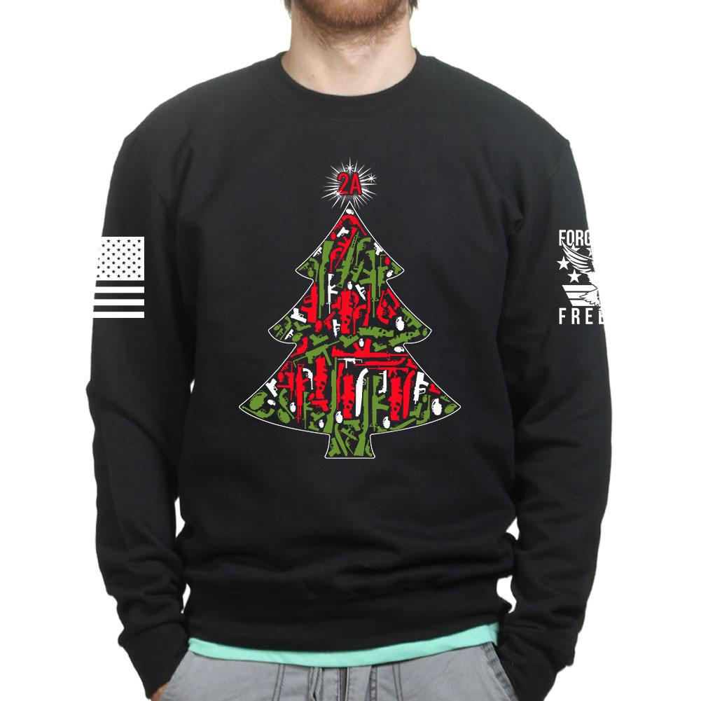 2A Christmas Tree Sweatshirt Style001