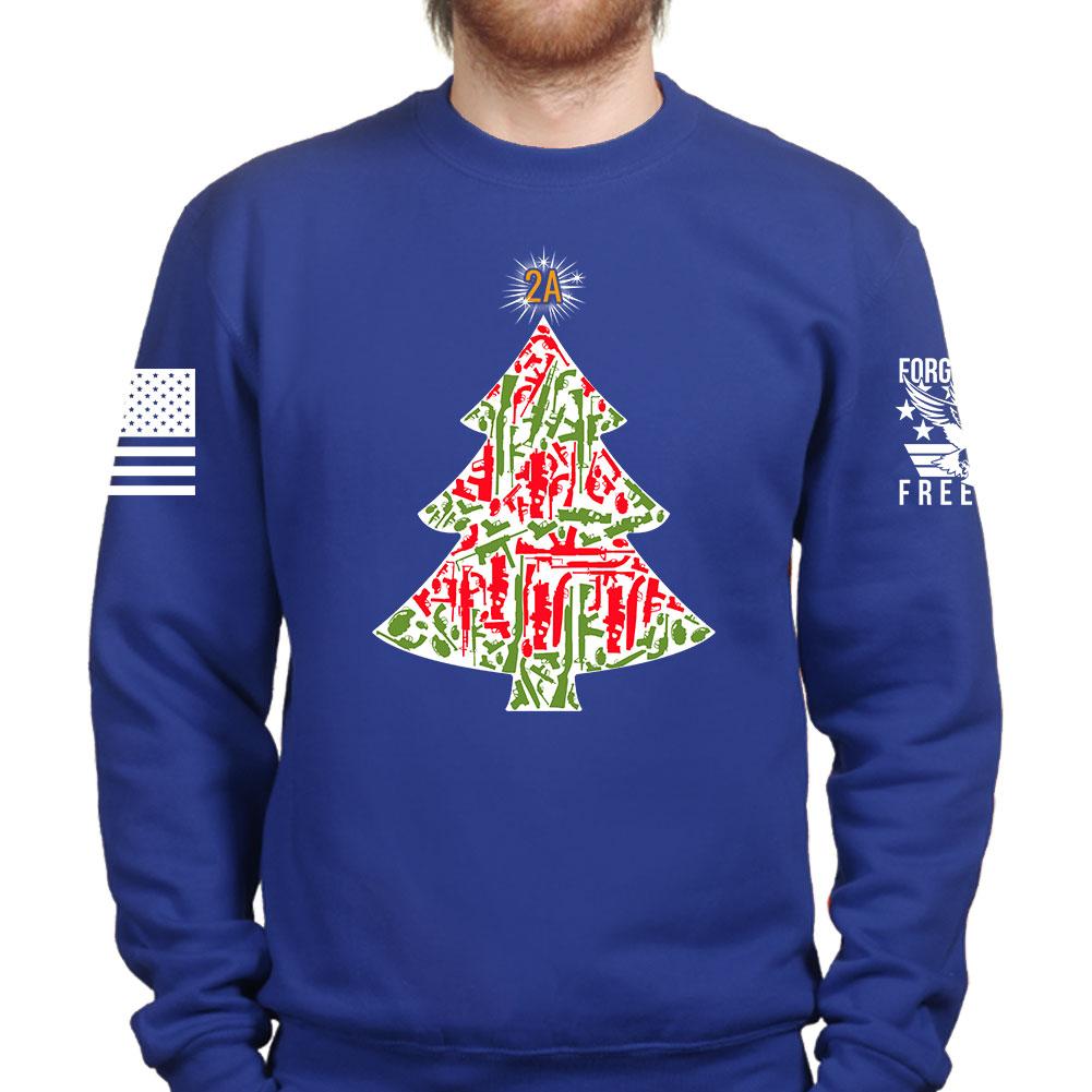 2A Christmas Tree Sweatshirt Style001