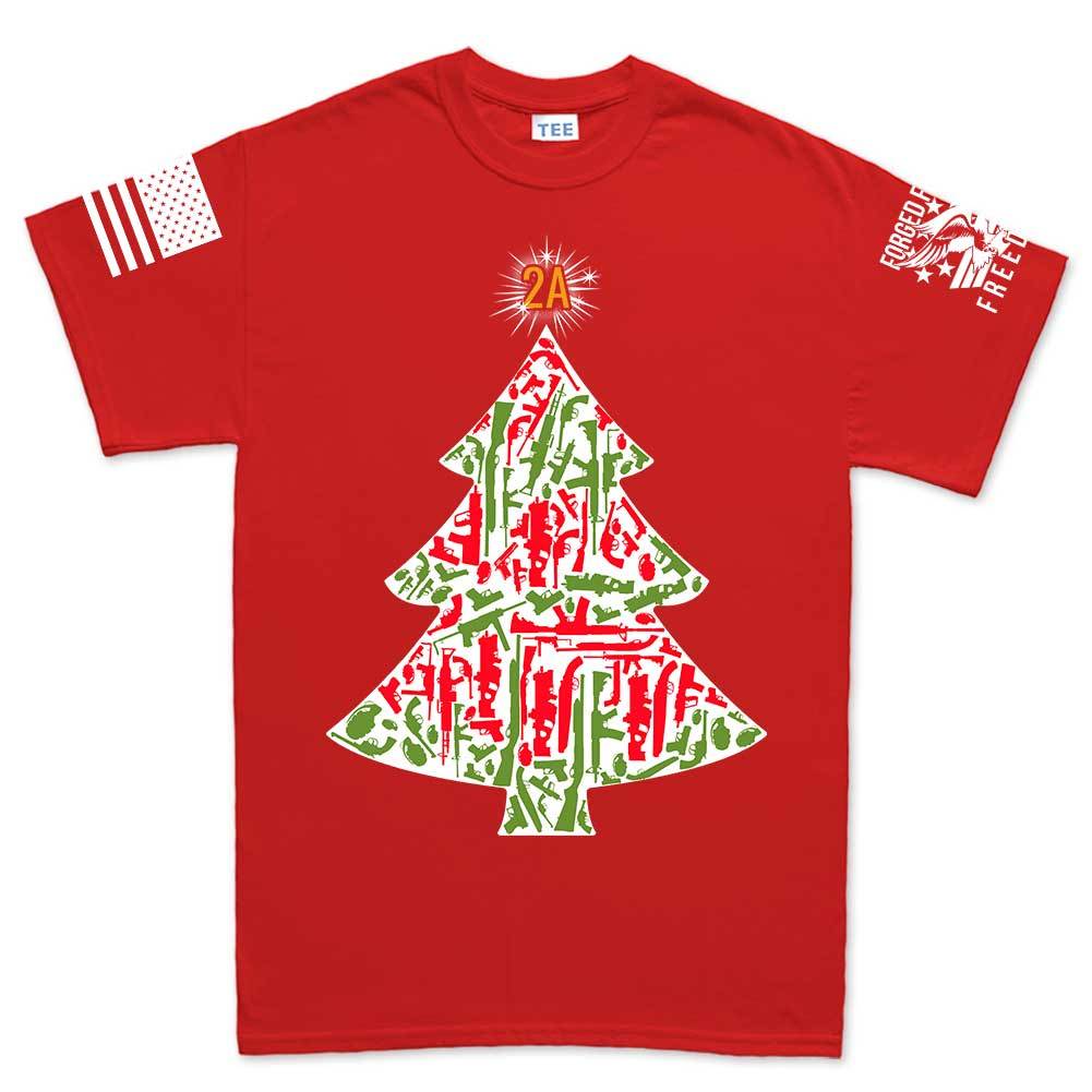 2A Christmas Tree Men's T-shirt Style001
