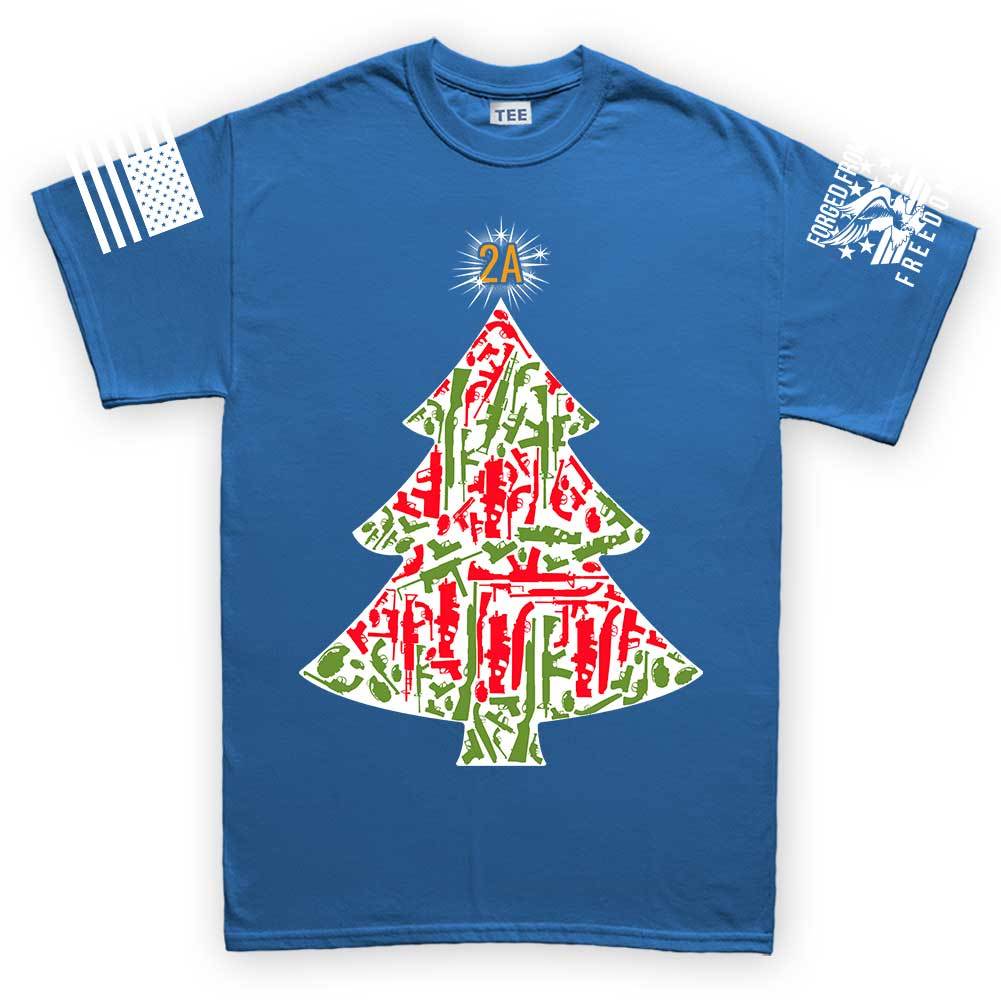 2A Christmas Tree Men's T-shirt Style001