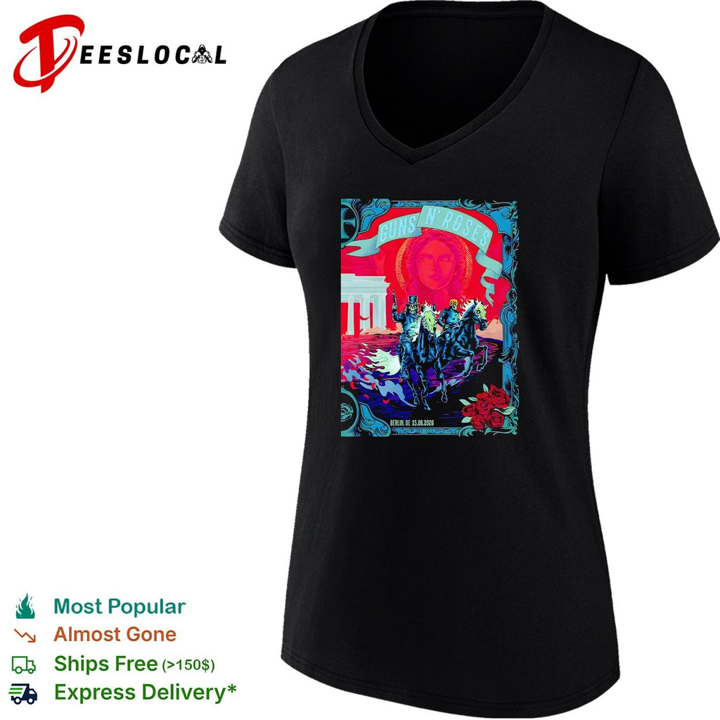 Guns N Roses Berlin Germany Night at Uber Arena On 23 And 25 June 2026 shirt