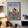 Guns N Roses Copenhagen World Tour 17 June 2023 Copenhell Home Decor Poster Canvas