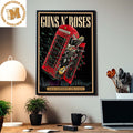 Guns N Roses London UK Event 30 June 2023 Home Decor Poster Canvas
