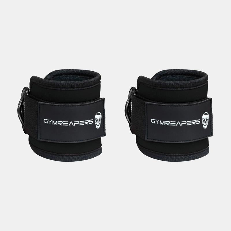 Gymreapers Ankle Straps (Pair) For Cable Machine Kickbacks, Glute Workouts, Lower Body Exercises - Adjustable Leg Straps...