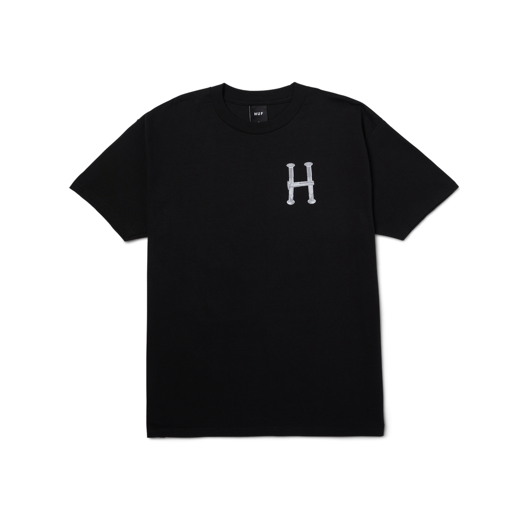 HUF x Bronze56K H Bolts Triple Triangle T-Shirt Hoodie, Sweatshirt | CiraTrend.com (Image 1)