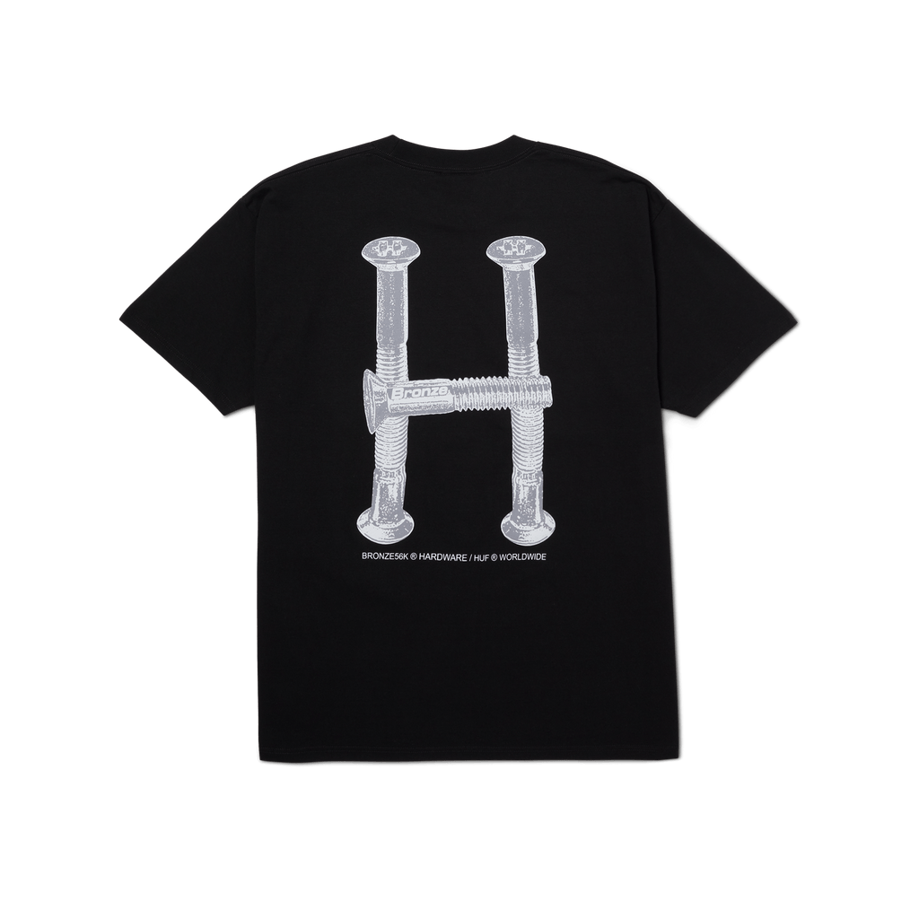 HUF x Bronze56K H Bolts Triple Triangle T-Shirt Hoodie, Sweatshirt | CiraTrend.com (Image 2)