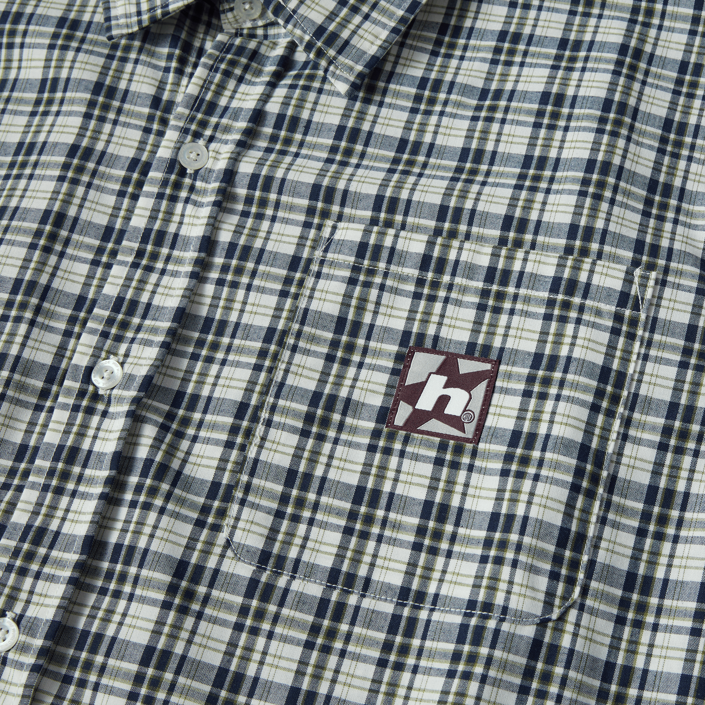 H Star Plaid Shirt Hoodie, Sweatshirt | CiraTrend.com (Image 3)