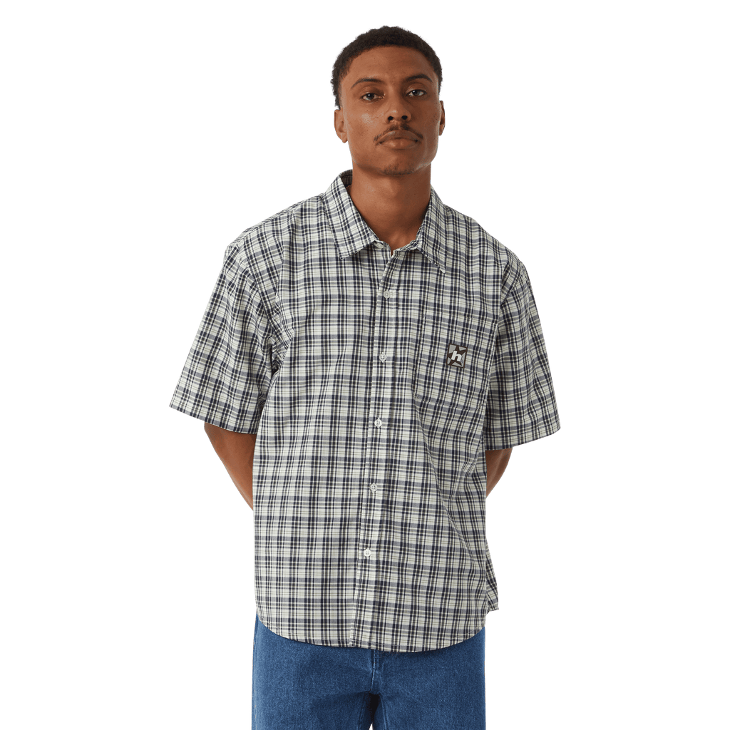 H Star Plaid Shirt Hoodie, Sweatshirt | CiraTrend.com (Image 4)