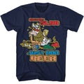 Hagar The Horrible Mens S/S T-Shirt - Instant Slob - Solid Navy Hoodie, Sweatshirt | CiraTrend.com