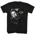 Halloween Mens S/S T-Shirt - Needle Cracked - Solid Black Hoodie, Sweatshirt | CiraTrend.com