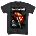 Halloween Mens S/S T-Shirt - The Night He Came Home - Heather Black Heather Hoodie, Sweatshirt | CiraTrend.com