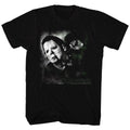 Halloween Mens S/S T-Shirt - Needle Cracked Logo - Solid Black Hoodie, Sweatshirt | CiraTrend.com