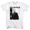Halloween Mens S/S T-Shirt - Watching Big Title - Solid White Hoodie, Sweatshirt | CiraTrend.com
