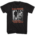 Halloween Mens S/S T-Shirt - The Night - Solid Black Hoodie, Sweatshirt | CiraTrend.com