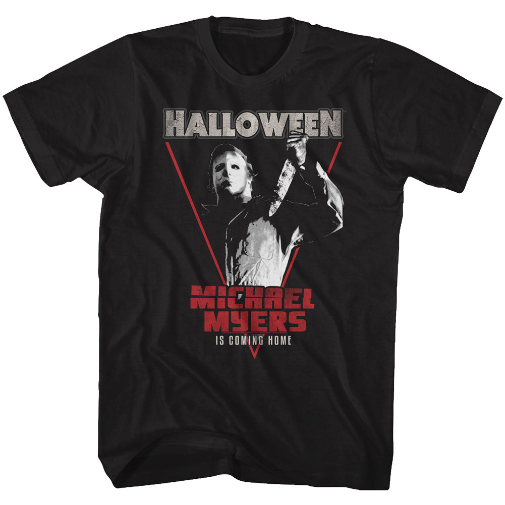 Halloween S S Michael Coming Home Solid Black T-Shirts, Hoodie, Sweatshirt