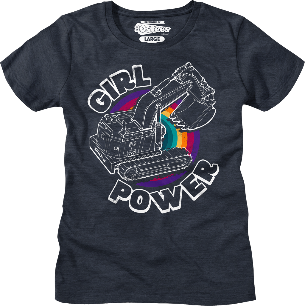 Womens Girl Power Tonka Shirt Hoodie, Sweatshirt | CiraTrend.com (Image 4)